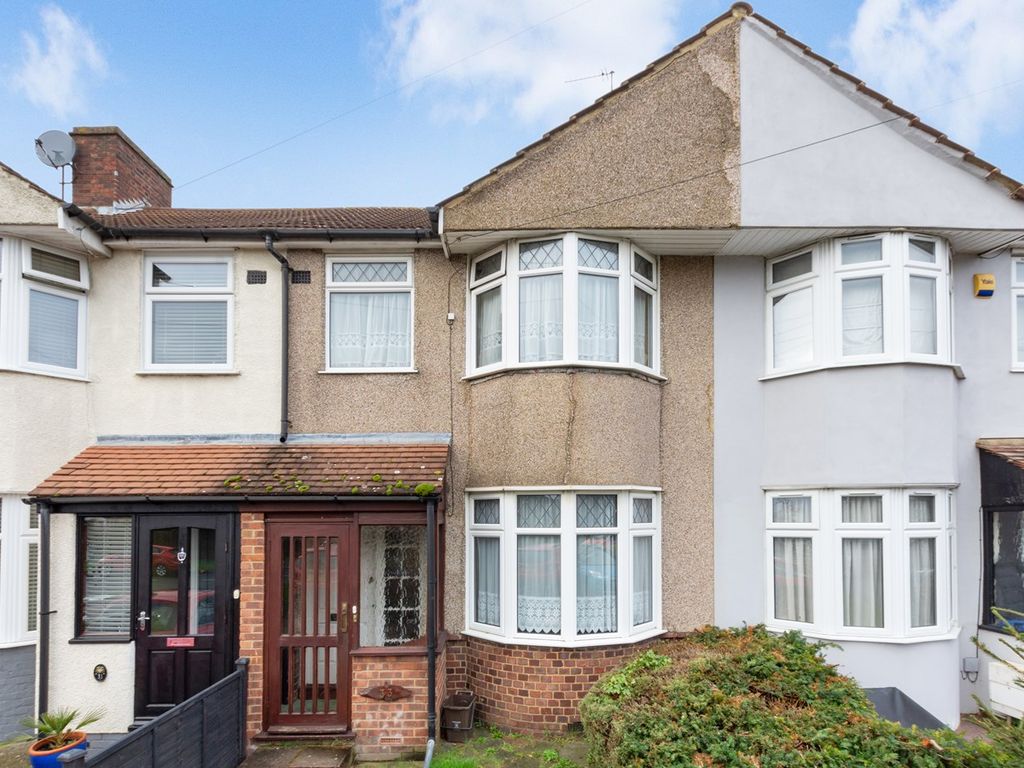 3 bed terraced house for sale in Sherwood Park Avenue, Sidcup DA15, £