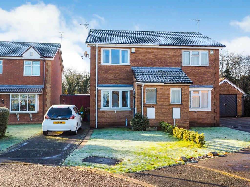 2 bed semidetached house for sale in Way, Hucknall, Nottingham, Nottinghamshire NG15, £