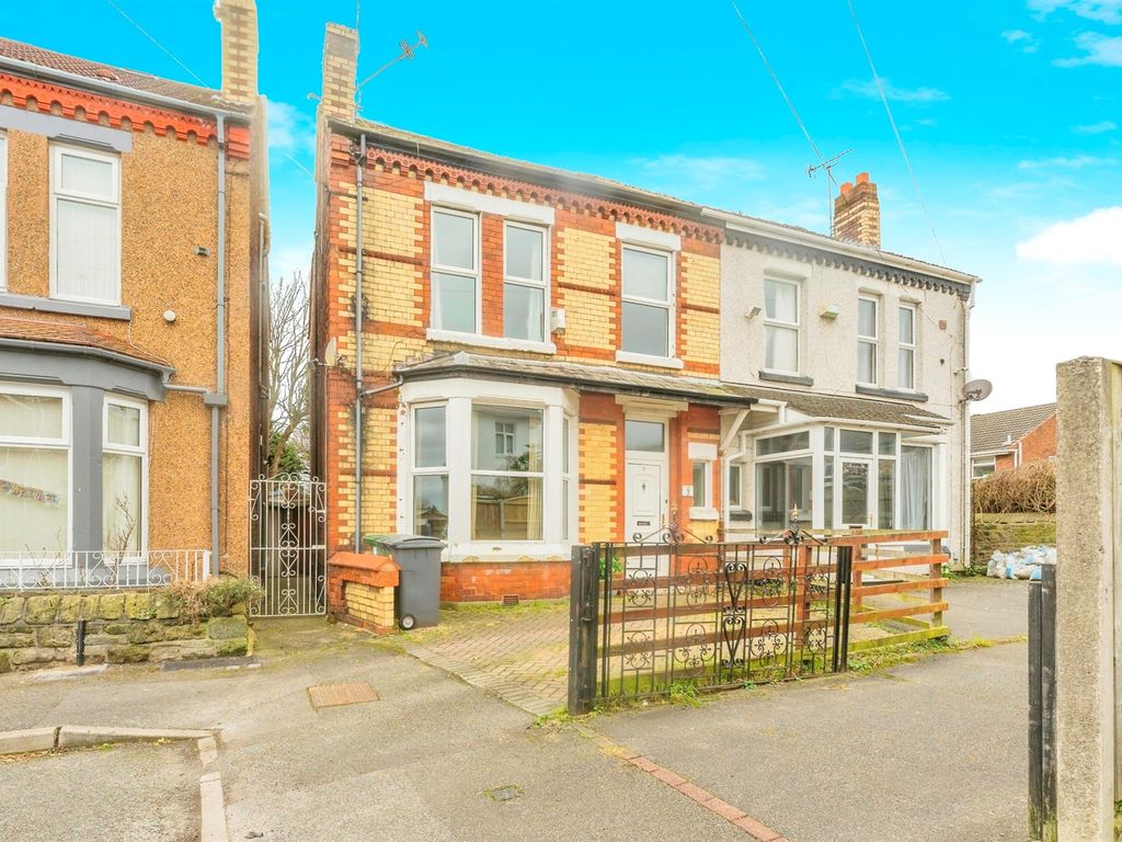 4 bed terraced house for sale in Heathbank Avenue, Wallasey CH44, £