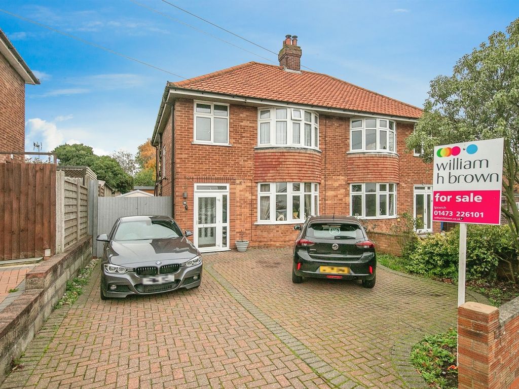 3 bed semidetached house for sale in Dale Hall Lane, Ipswich IP1, £300,000 Zoopla
