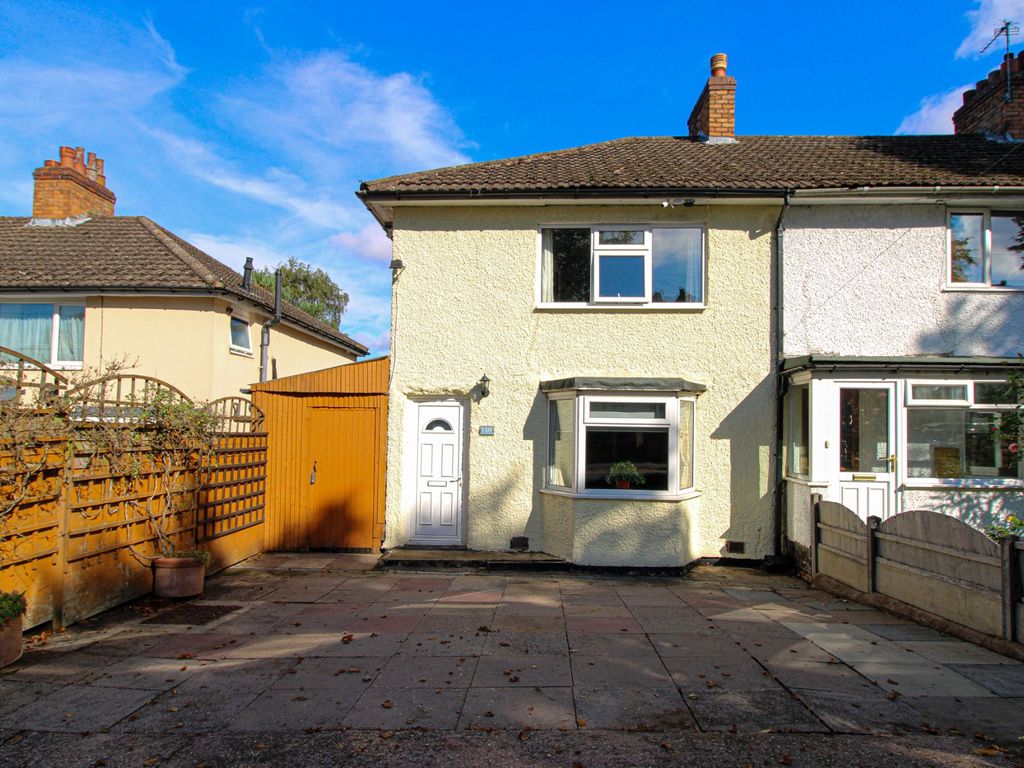2 bed end terrace house for sale in Glastonbury Road, Birmingham B14, £