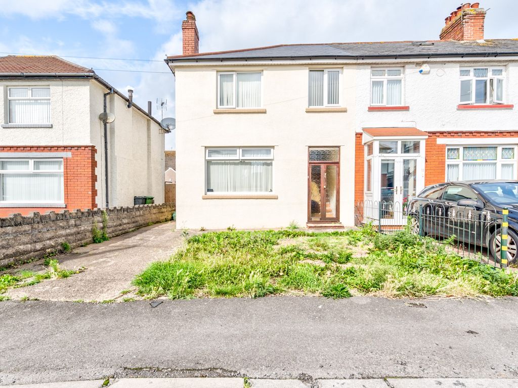 3 bed semidetached house for sale in Linden Grove, Rumney, Cardiff