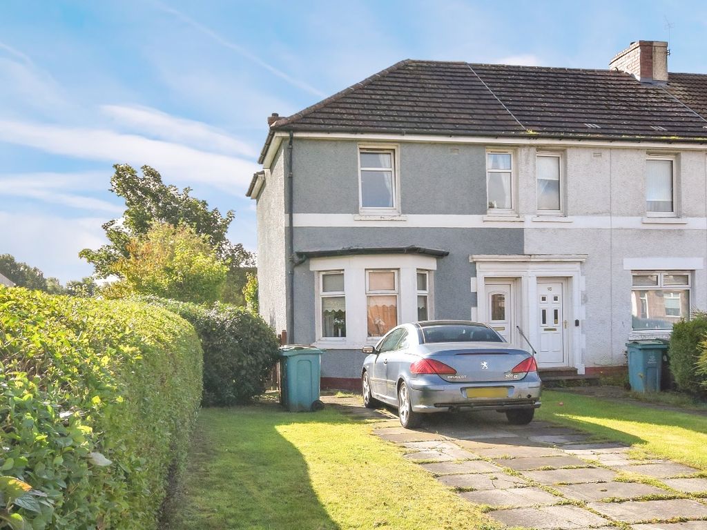 3 bed end terrace house for sale in Glasgow Road, Wishaw ML2, £85,000