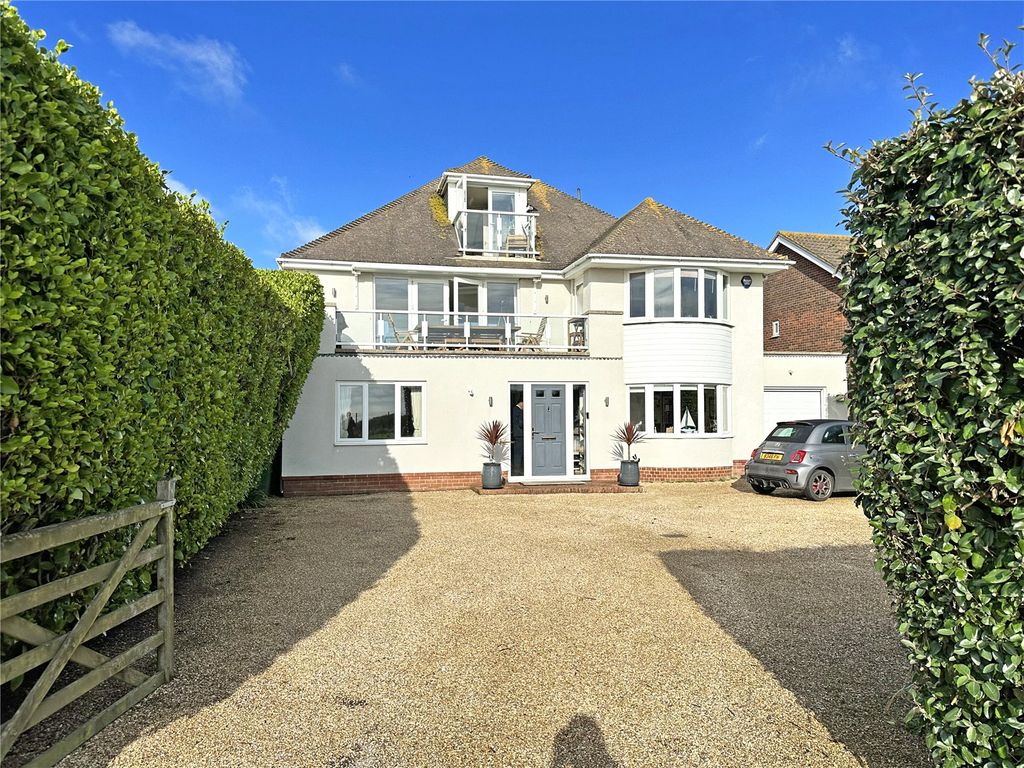 5 bed detached house for sale in Marine Drive West, Barton On Sea, New