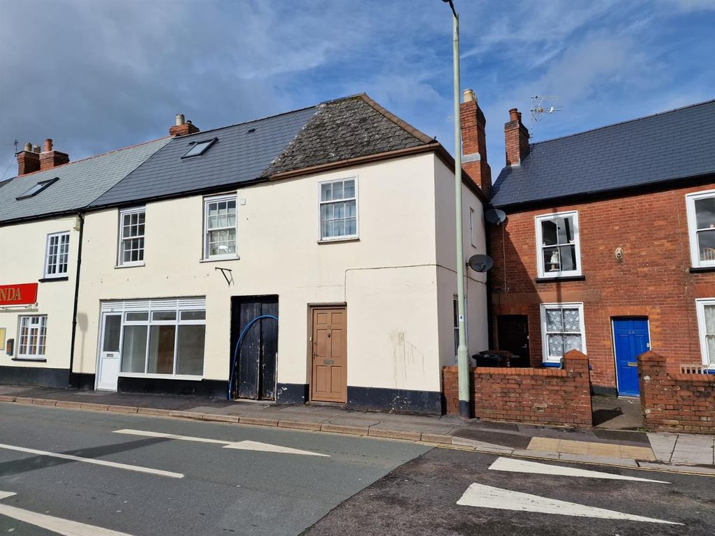 2 bed terraced house for sale in Newport Street, Tiverton EX16, £