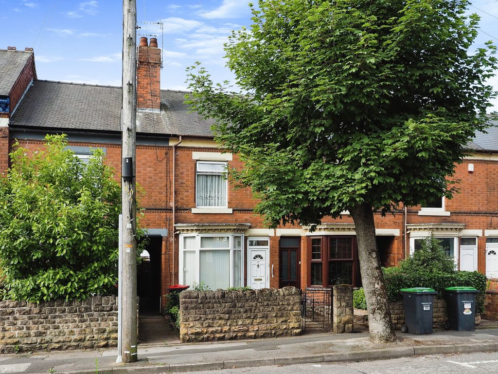 2 bed terraced house for sale in Beardall Street, Hucknall, Nottingham, Nottinghamshire NG15, £