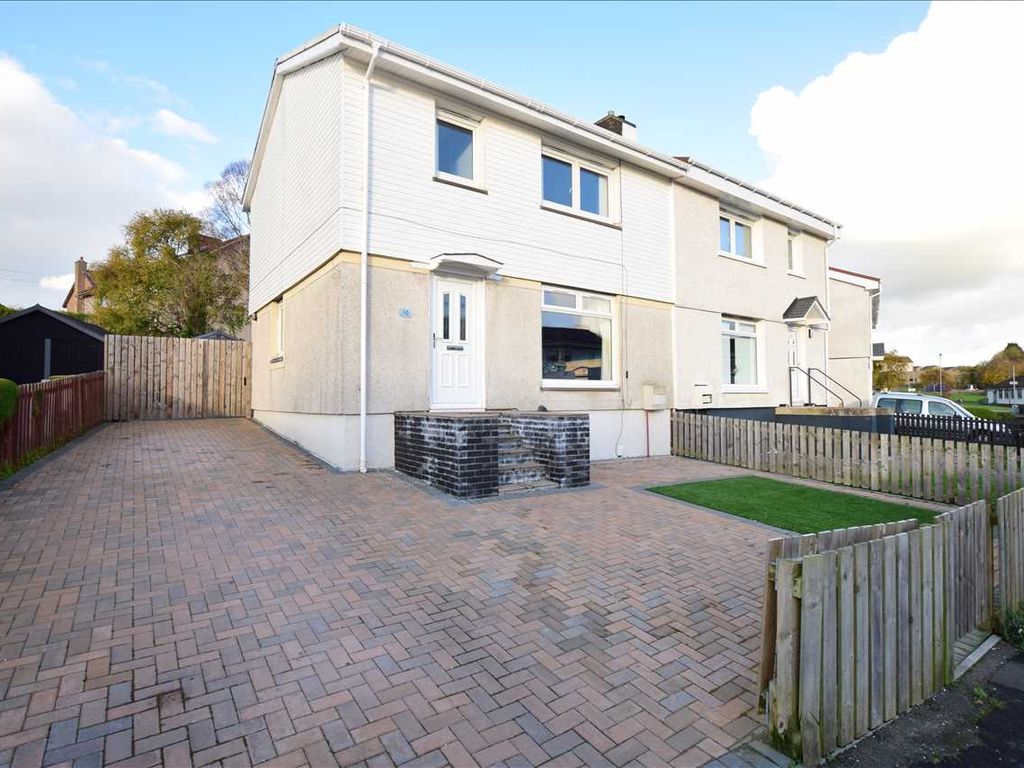 3 bed semidetached house for sale in Knowe Crescent, Newarthill