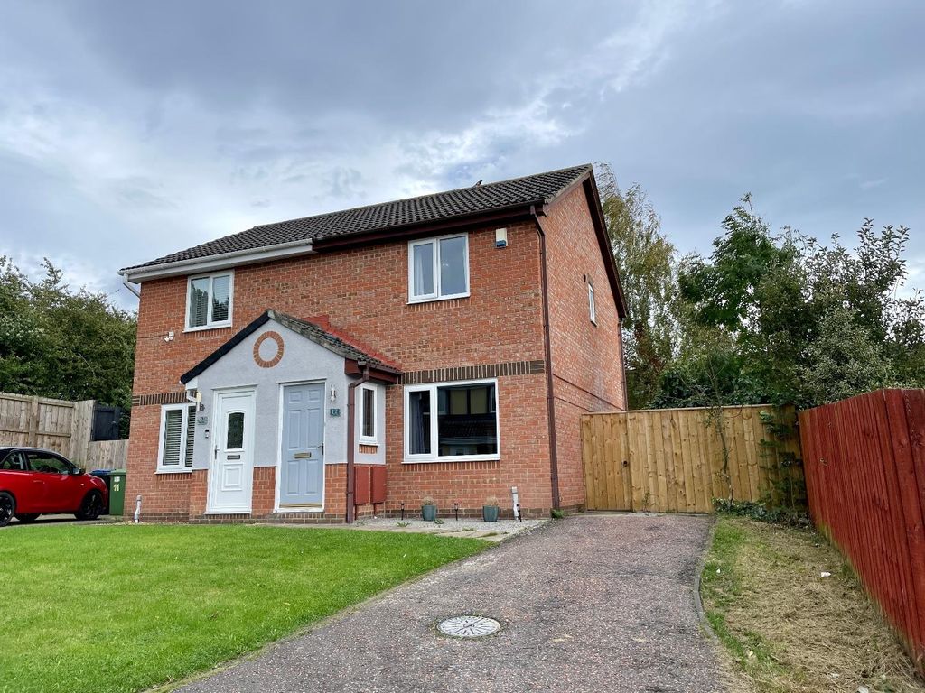 2 bed semidetached house for sale in Hoode Close, Newton Aycliffe DL5