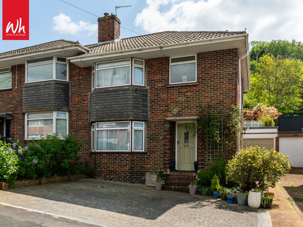3 bed semidetached house for sale in Ashurst Road, Brighton BN2, £