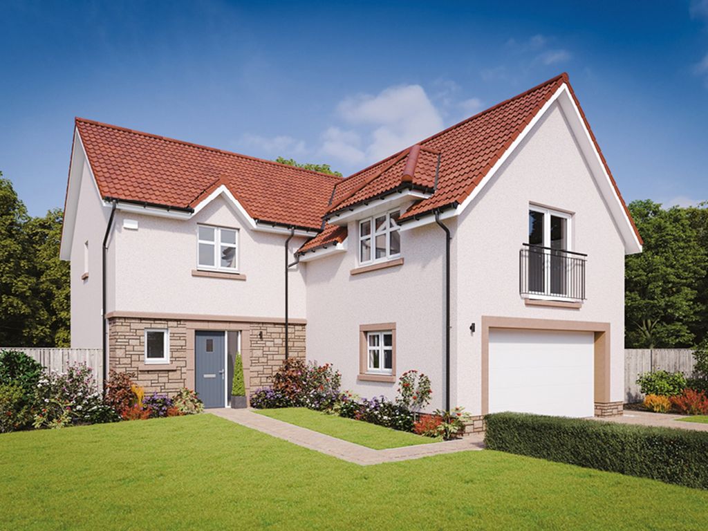New home, 5 bed detached house for sale in "Dewar" at Inchbrae, Erskine