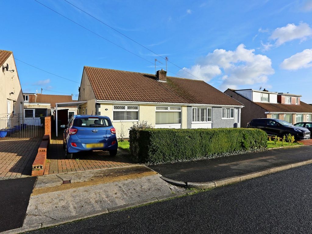 2 bed semidetached bungalow for sale in Heol Clwyddau, Beddau