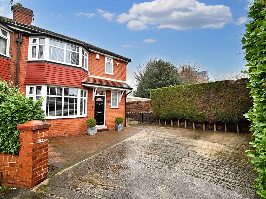 3 bed semidetached house for sale in Shirley Avenue, Eccles M30, £