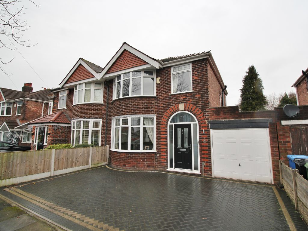 3 bed semidetached house for sale in Westminster Road, Urmston