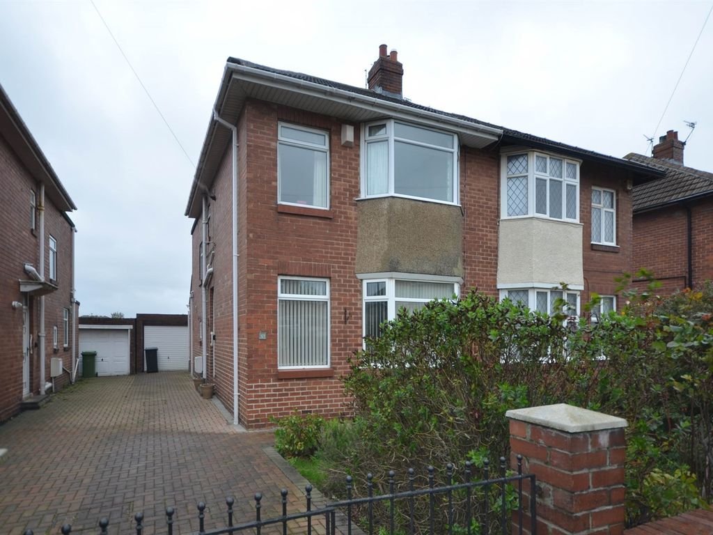 3 bed semidetached house for sale in Ambleside Avenue, South Shields NE34, £138,500 Zoopla