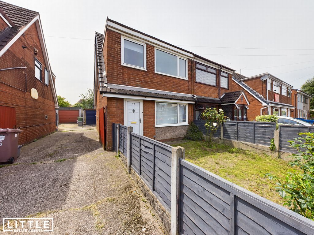 3 bed semidetached house for sale in Hornby Crescent, Clock Face WA9