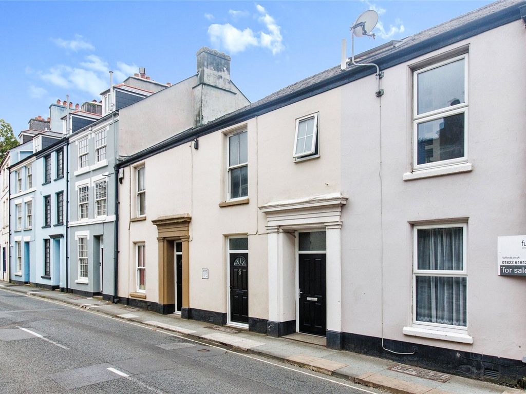 1 bed terraced house for sale in West Street, Tavistock, Devon PL19, £