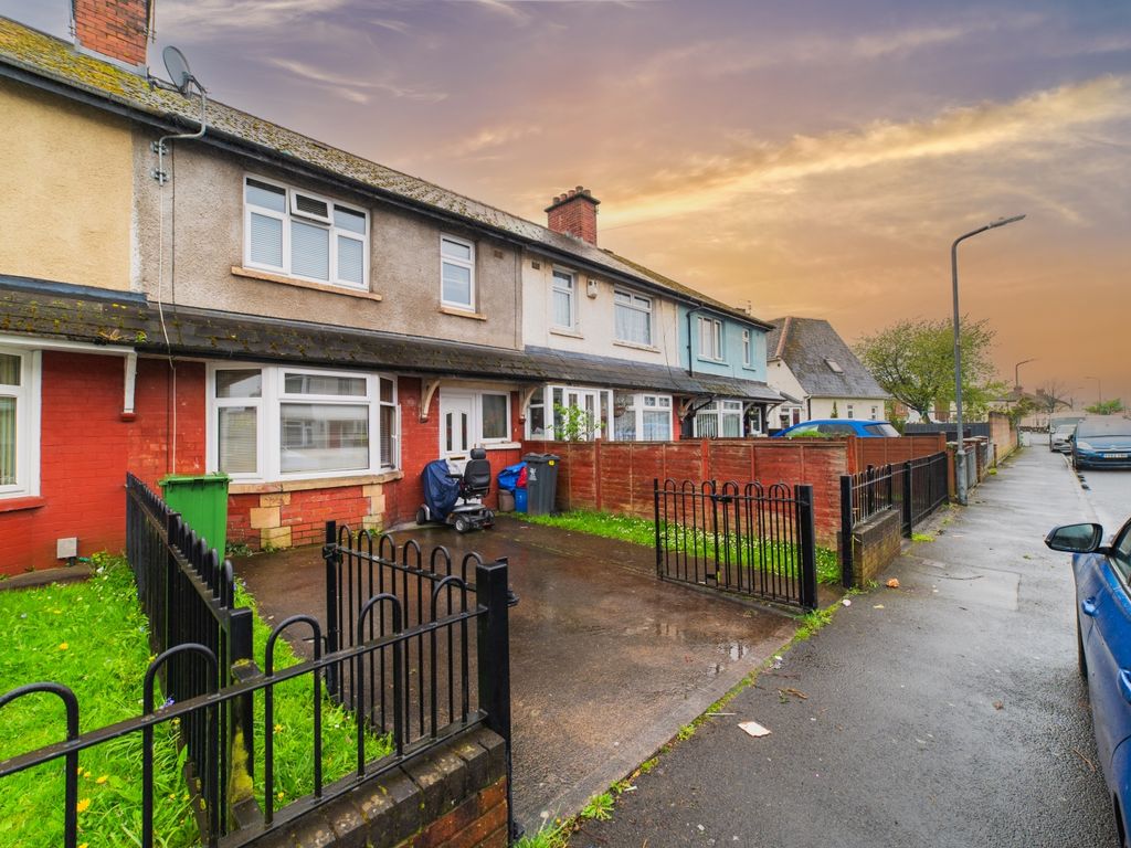 3 bed terraced house for sale in Whitaker Road, Splott, Cardiff CF24, £