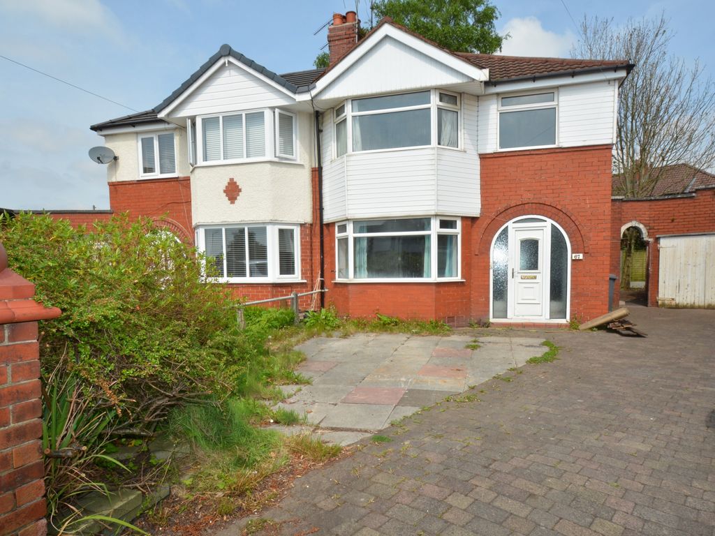 3 bed semidetached house for sale in Granville Road, Audenshaw M34, £