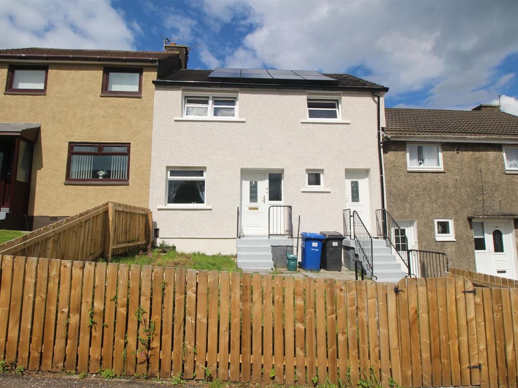 3 bed terraced house for sale in Arran Avenue, Port Glasgow PA14, £