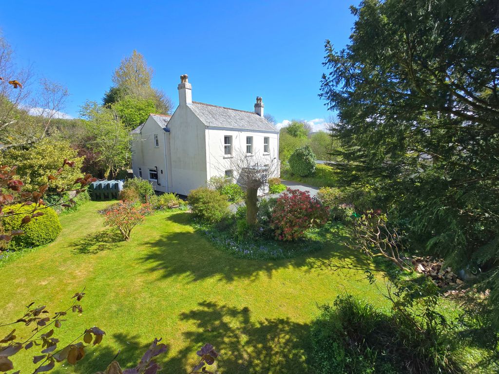 4 bed detached house for sale in Bal Lane, Mary Tavy, Tavistock PL19, £