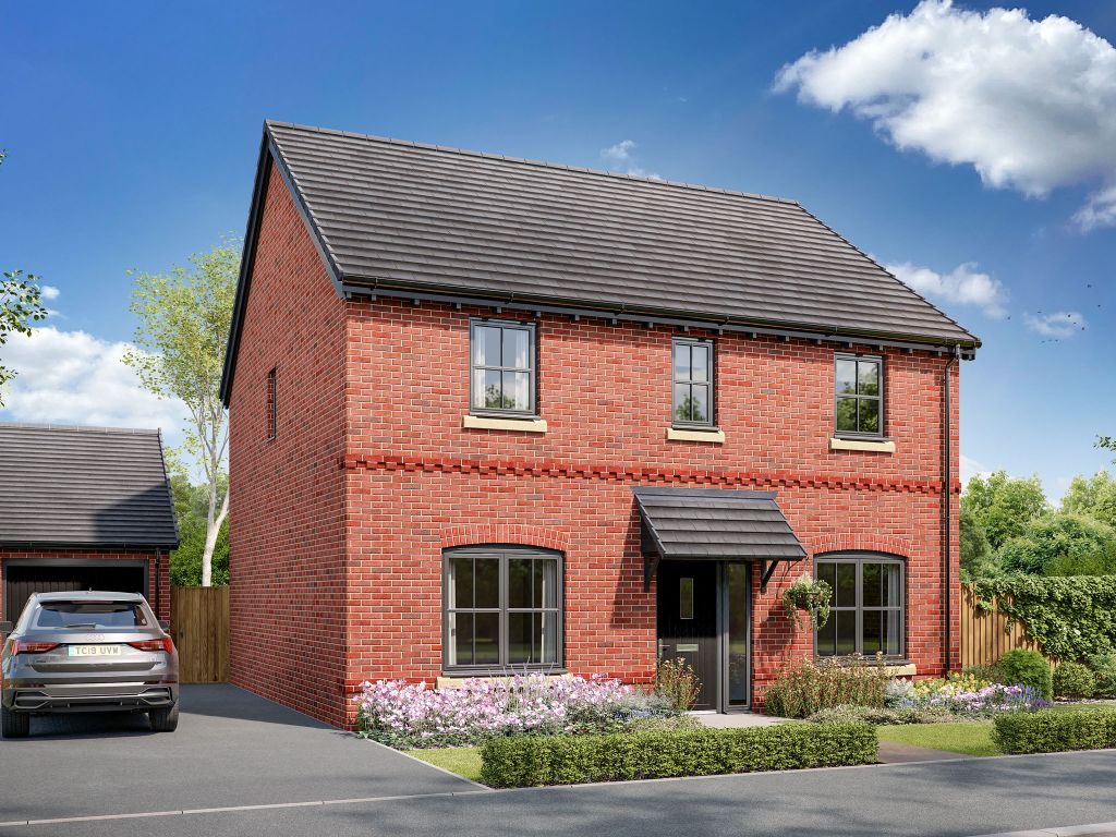 New home, 4 bed detached house for sale in "The Hastings" at Par Four