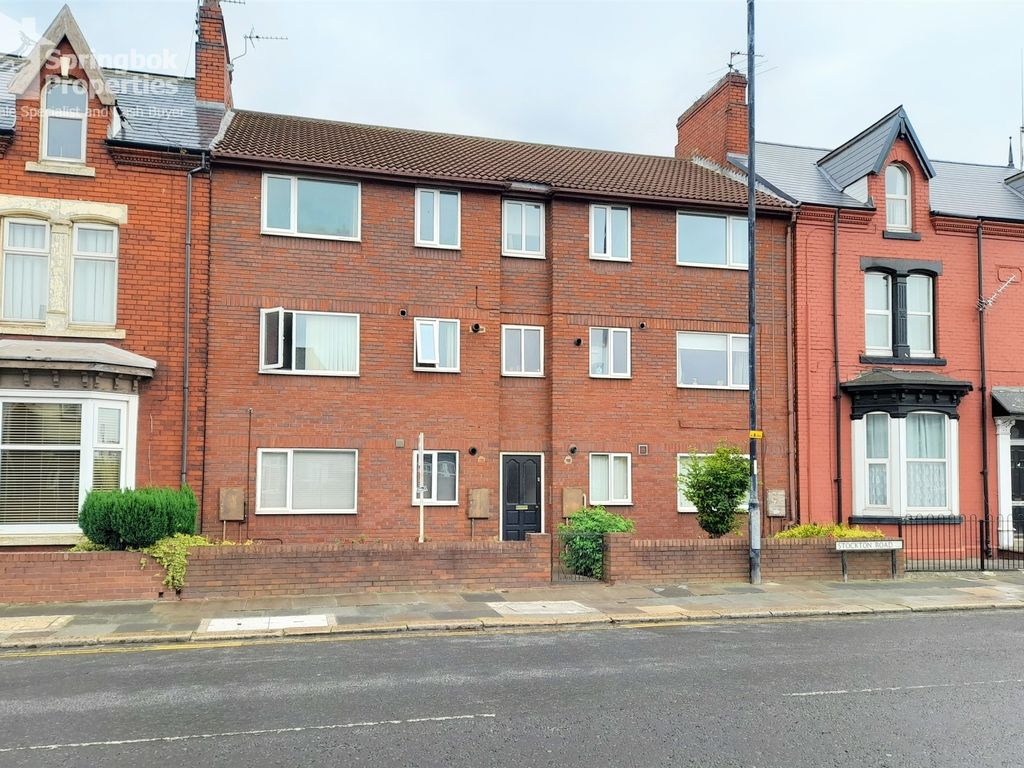 2 bed flat for sale in 217/219 Stockton Road, Hartlepool, Cleveland TS25, £45,000 Zoopla