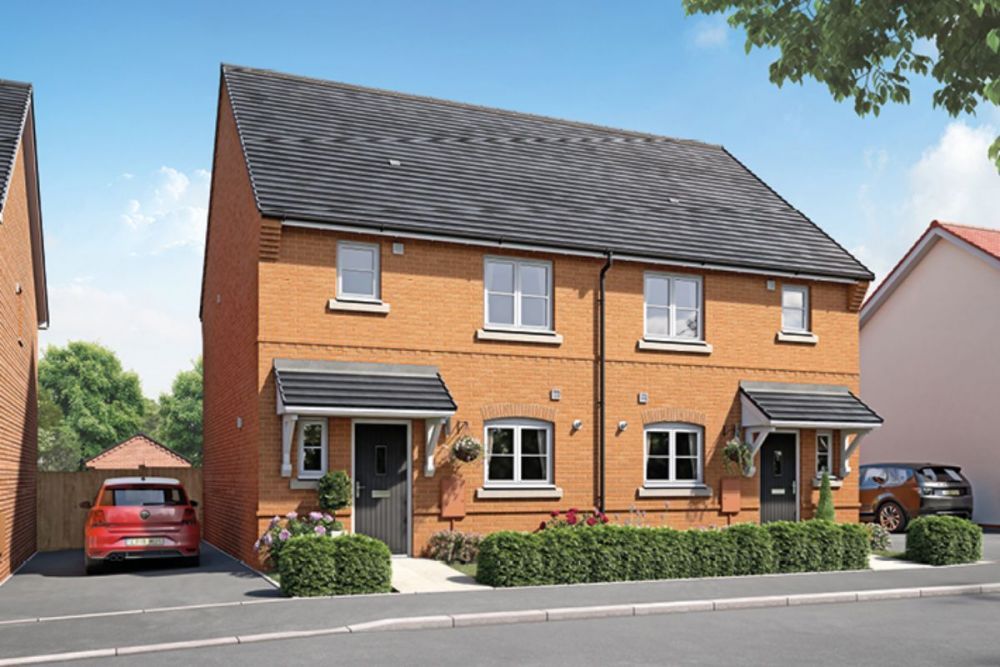 New home, 3 bed property for sale in "The Hatfield" at Long Lane