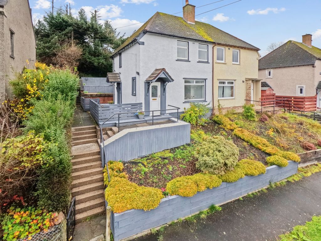 2 bed semidetached house for sale in Braeside, Sauchie, Alloa FK10, £