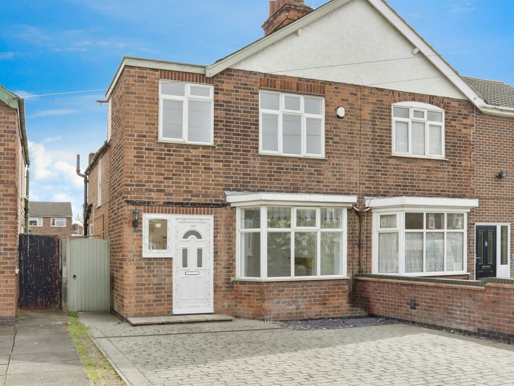 3 bed semidetached house for sale in Humberstone Lane, Leicester LE4