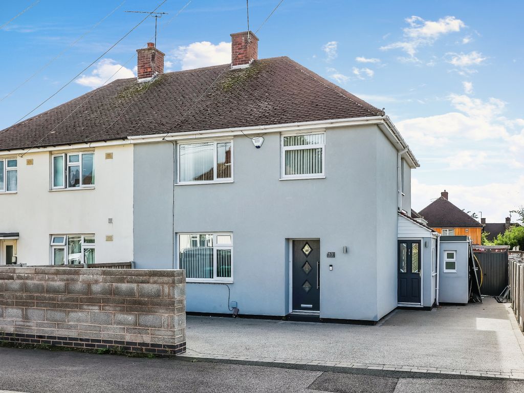 3 bed semidetached house for sale in Tremayne Road, Bilborough NG8, £