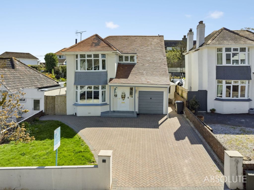 4 bed detached house for sale in Road, Preston, Paignton TQ3