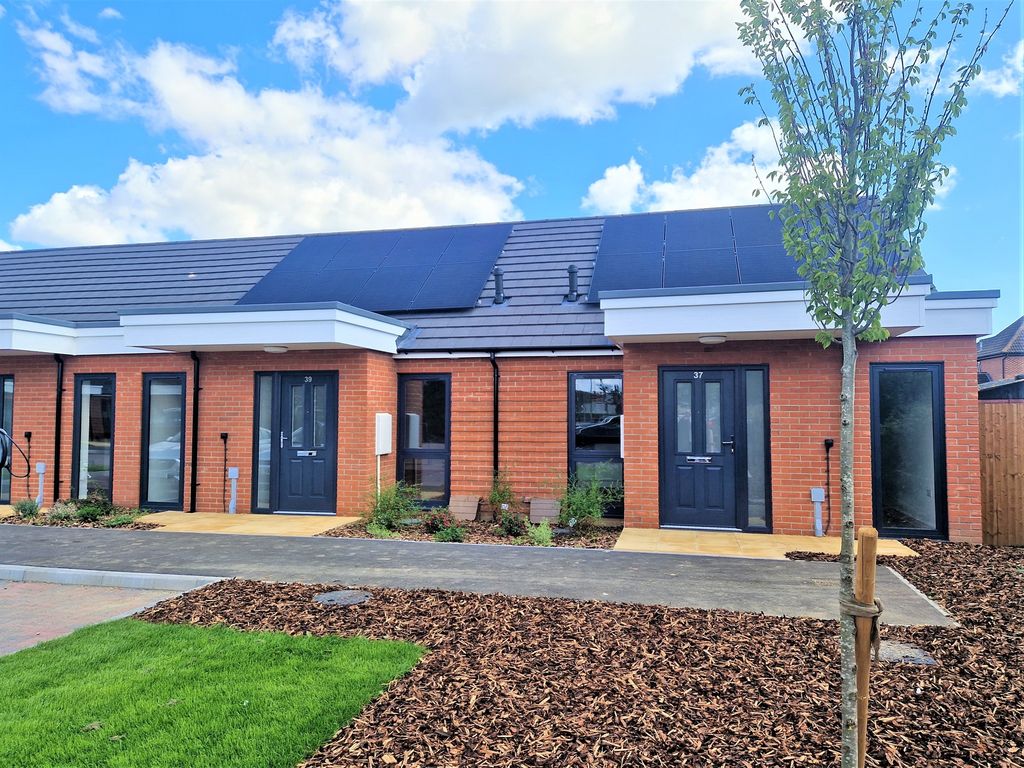 New home, 2 bed terraced bungalow for sale in The Paddocks, Ramsey Road