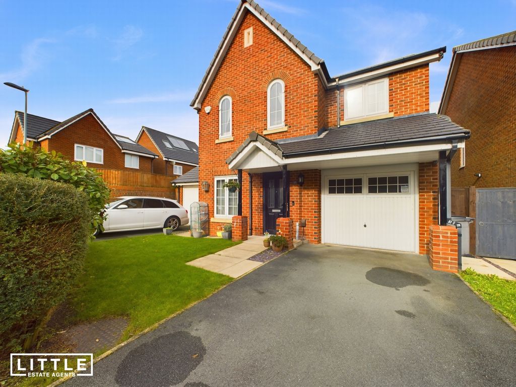 4 bed detached house for sale in Sandfield Crescent, Whiston L35, £