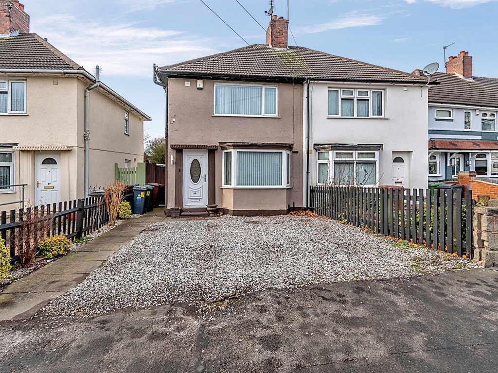 3 bed semidetached house for sale in Dangerfield Lane, Darlaston