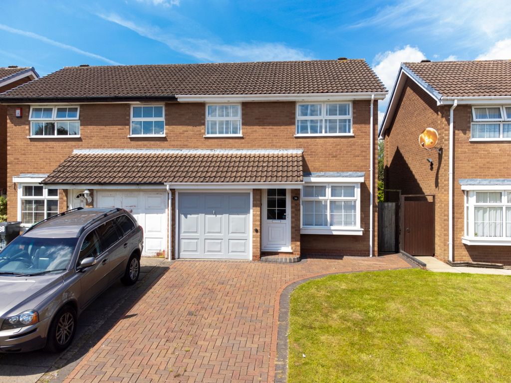 3 bed semidetached house for sale in Foxhope Close, Kings Norton