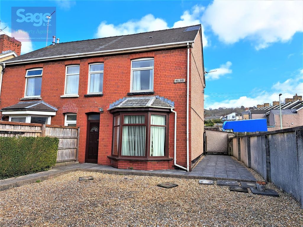 3 bed semidetached house for sale in Hillside, Risca, Newport NP11