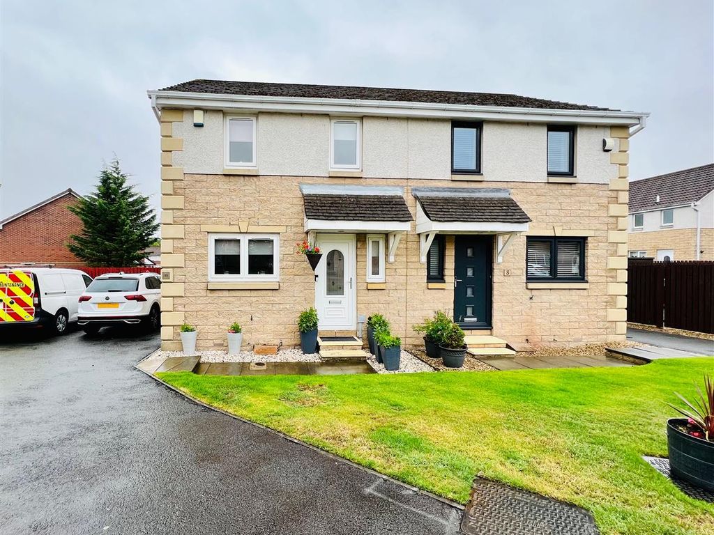 3 bed semidetached house for sale in Morar Court, Larkhall ML9, £