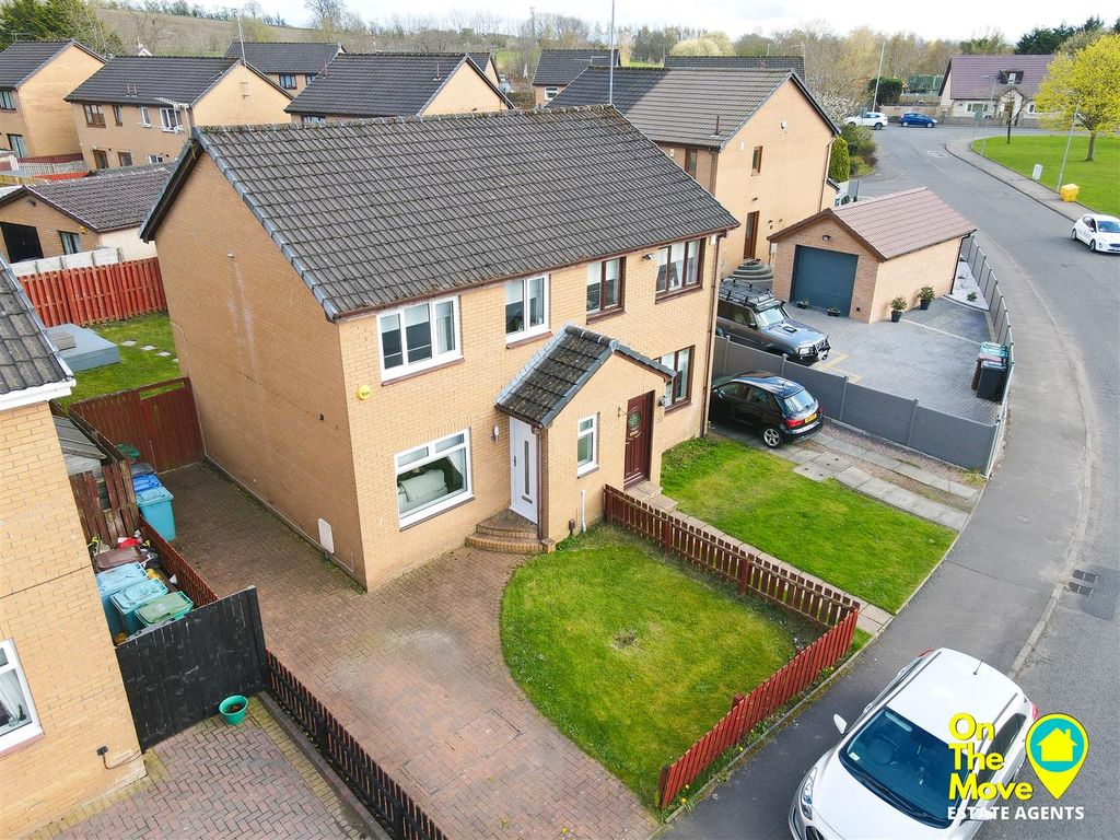 3 bed semidetached house for sale in Ross Drive, Airdrie ML6 Zoopla