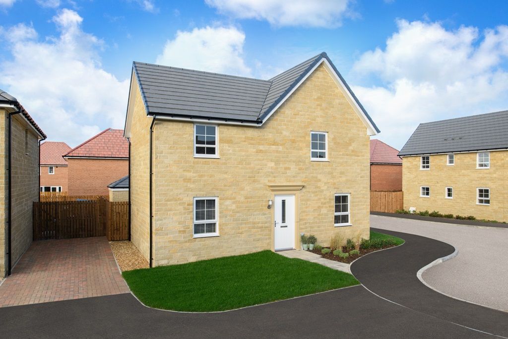 New home, 4 bed detached house for sale in "Alderney" at Waddington