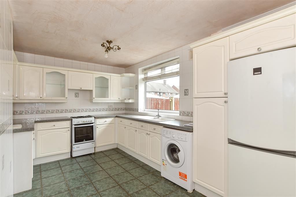 3 bed terraced house for sale in Camborne Avenue, Romford, Essex RM3, £