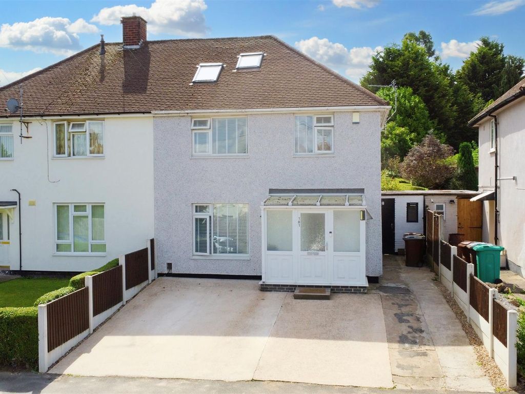 4 bed semidetached house for sale in Bramerton Road, Nottingham NG8, £