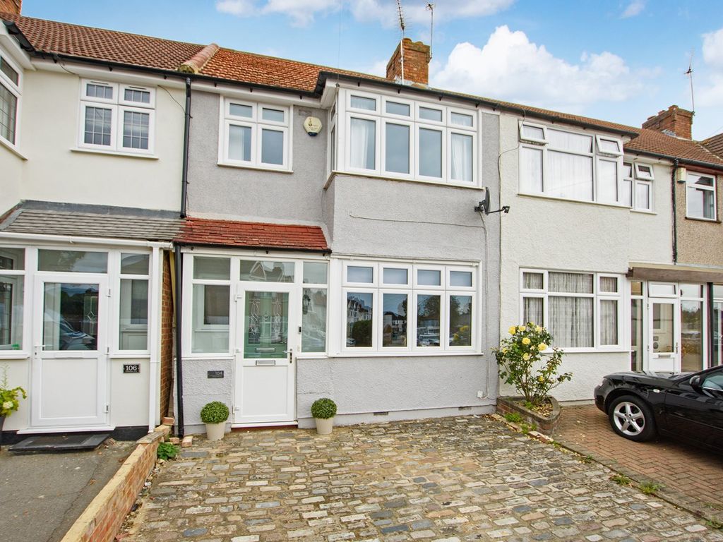3 bed terraced house for sale in Lyndon Avenue, Sidcup DA15, £450,000