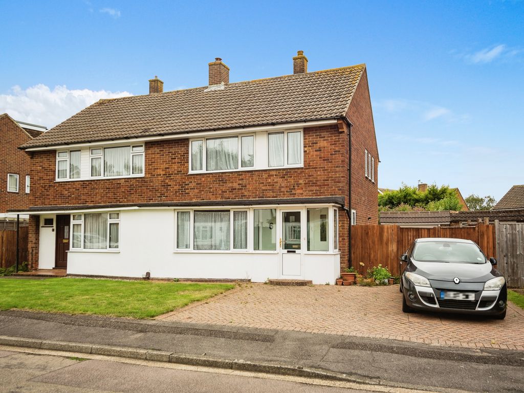 3 bed semidetached house for sale in Purcell Avenue, Tonbridge TN10, £