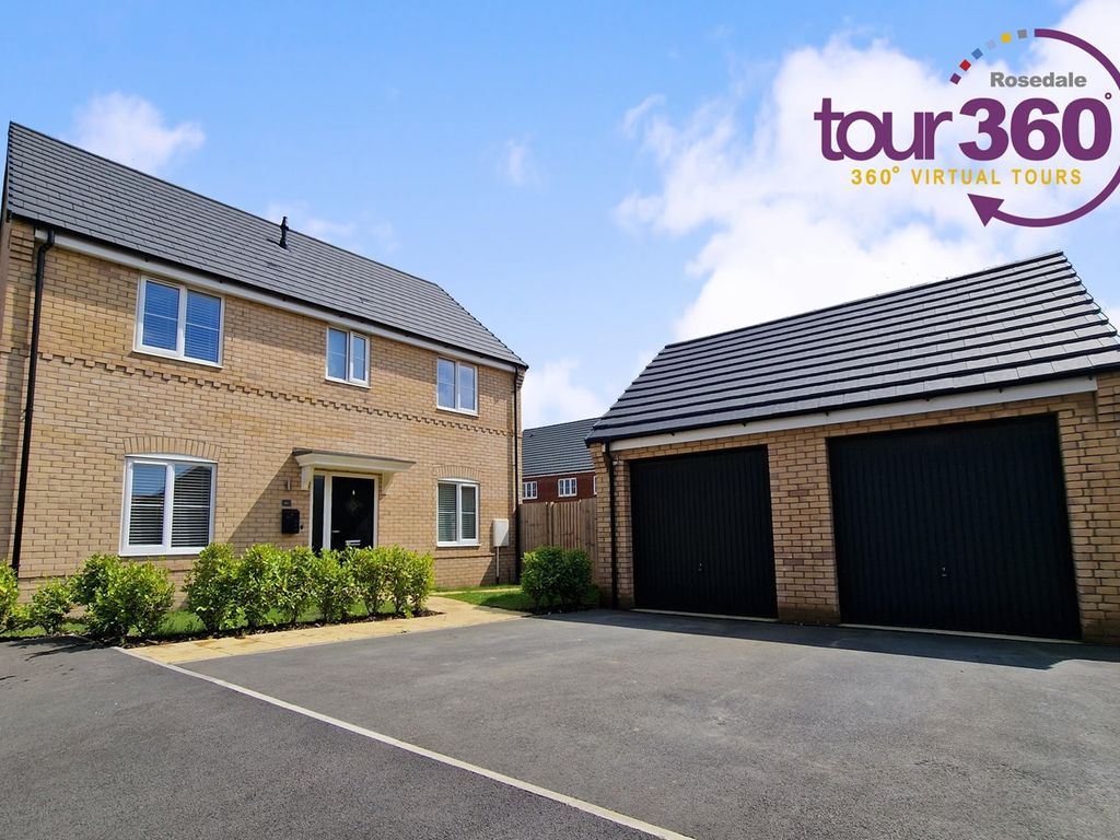 4 bed detached house for sale in Fincham Drive, Peterborough PE6 - Zoopla