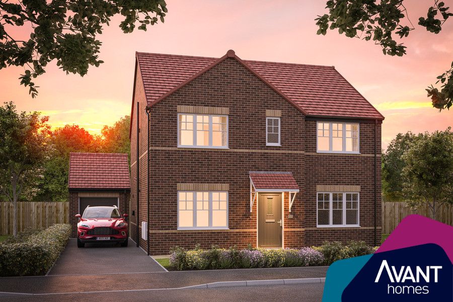 New home, 5 bed detached house for sale in "The Thornton" at Etwall Road, Mickleover, Derby DE3