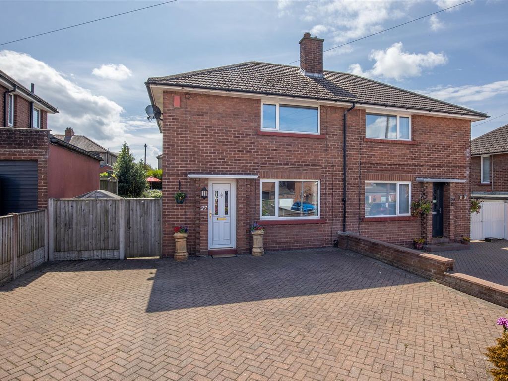 2 bed semidetached house for sale in Grinsdale Avenue, Carlisle CA2, £