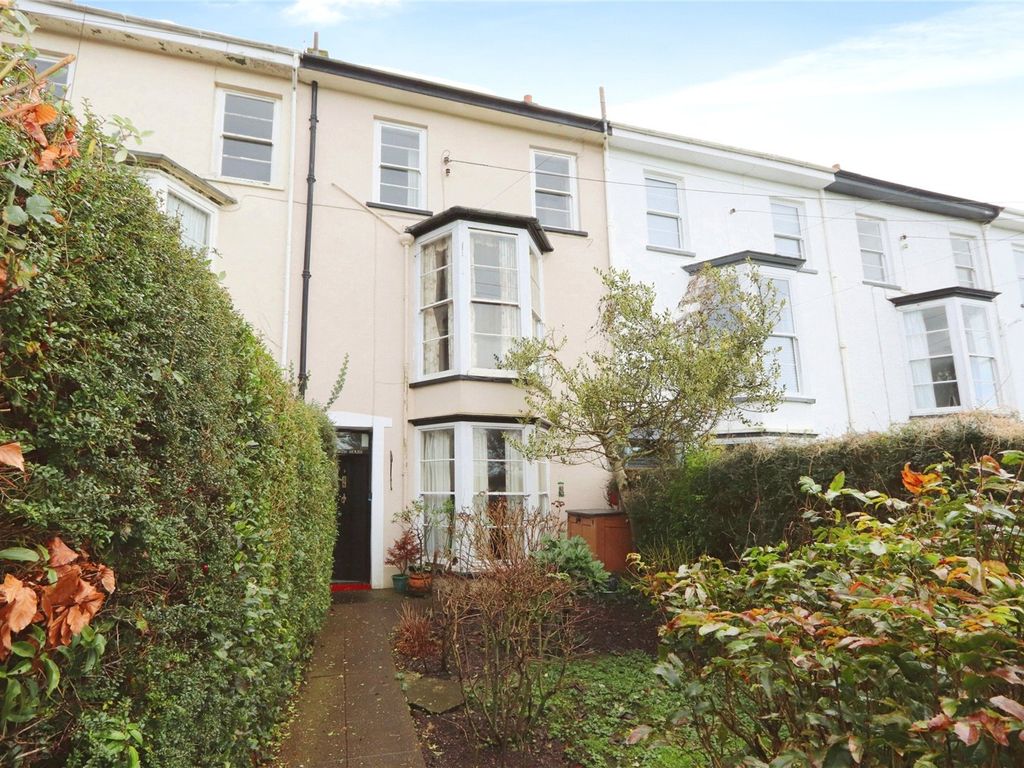 4 bed terraced house for sale in Lansdowne Terrace, Bideford EX39, £