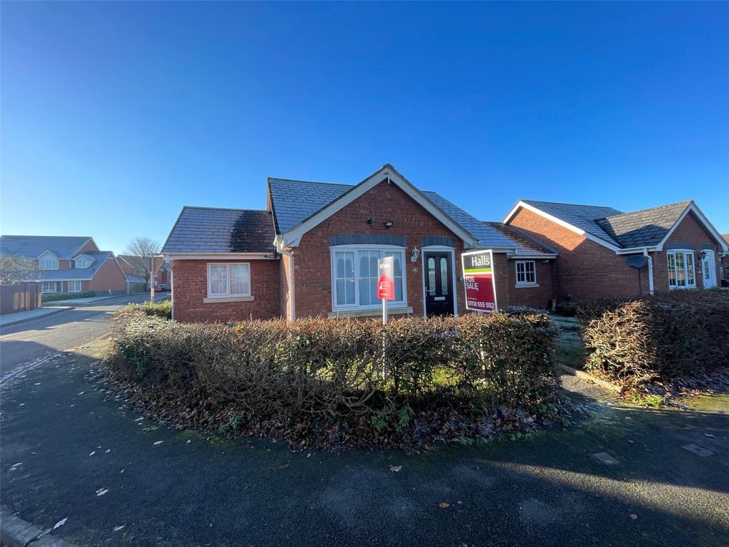2 bed bungalow for sale in Maes Y Celyn, Guilsfield, Welshpool, Powys