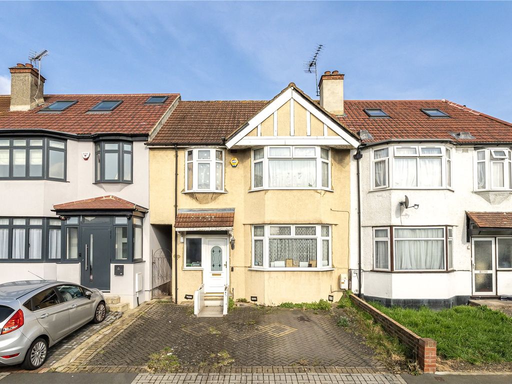 3 bed terraced house for sale in Village Way, London NW10, £475,000