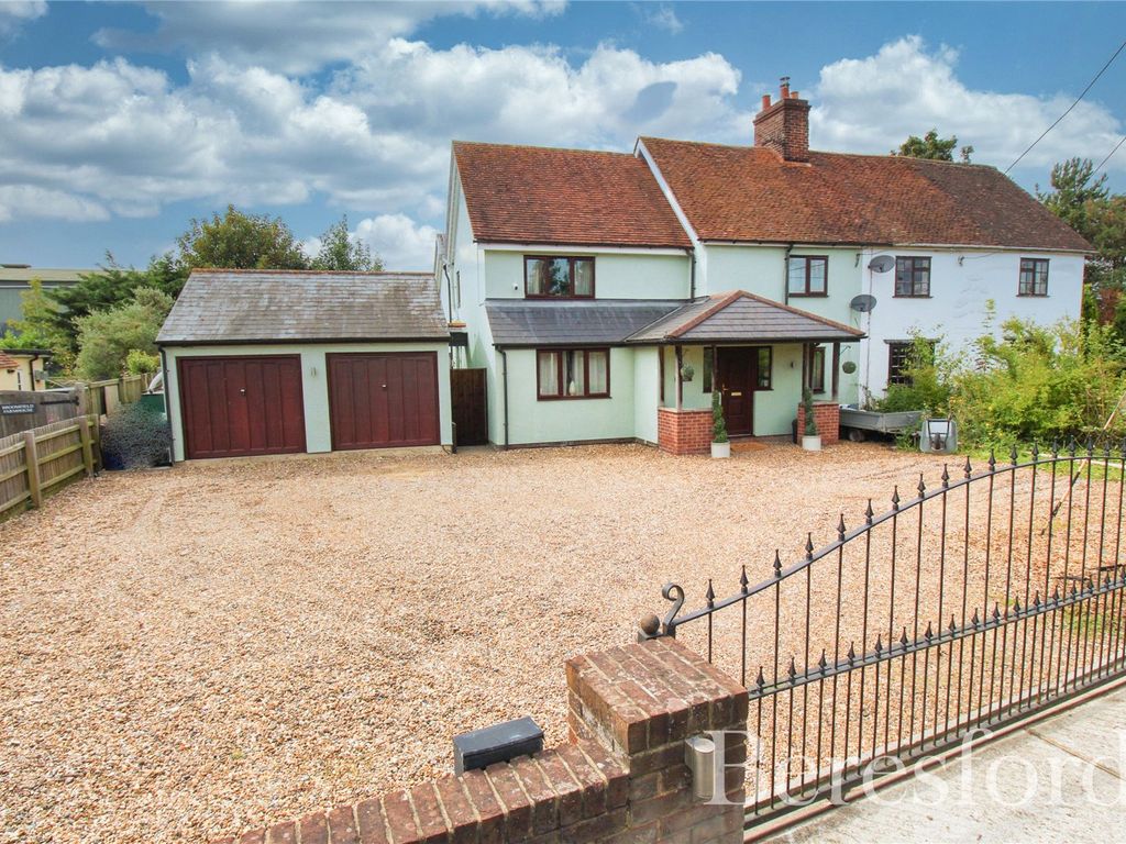 5 bed semidetached house for sale in Coggeshall Road, Earls Colne CO6